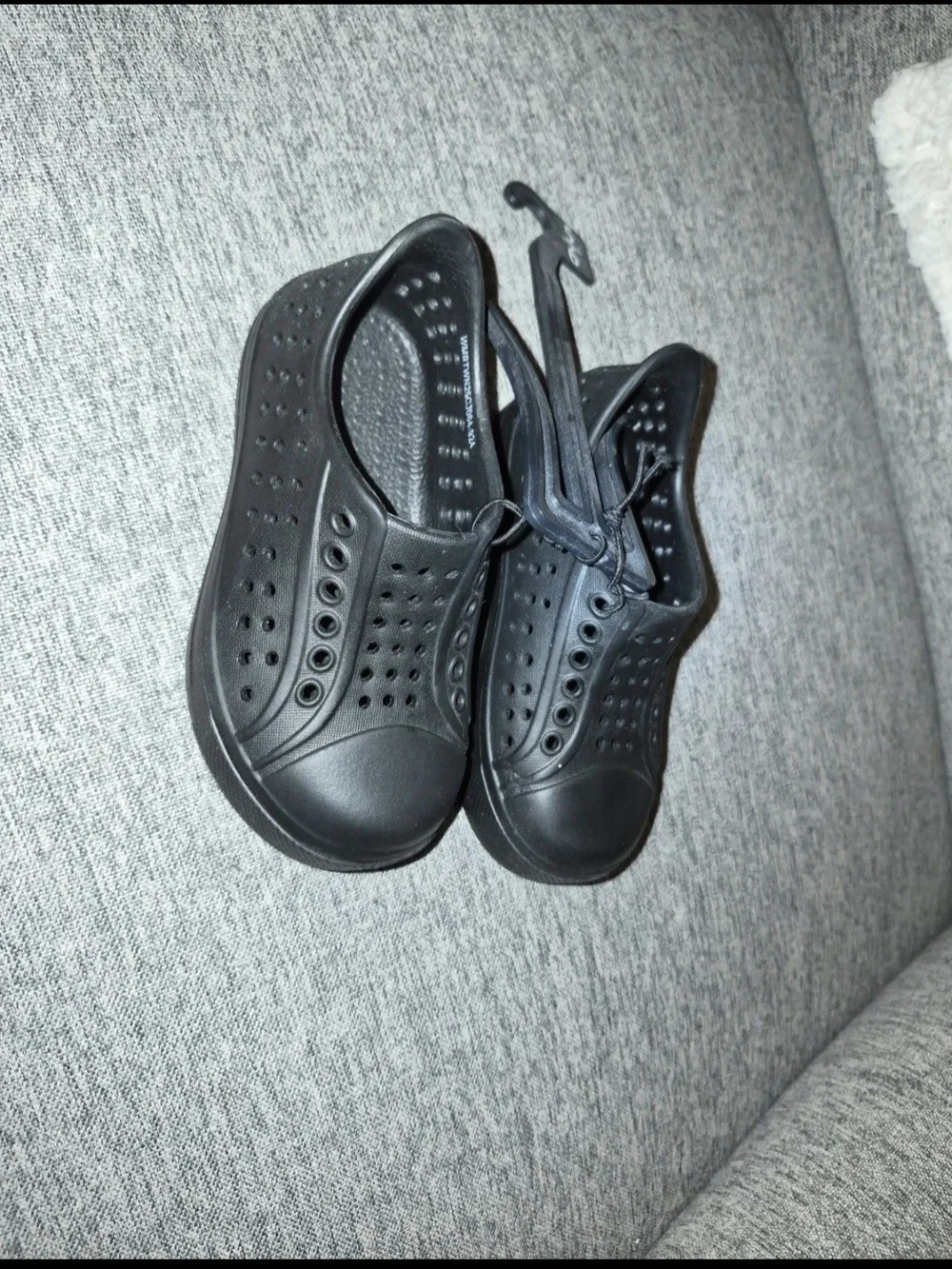 wonder nation Black Kids Slip-On Water Shoes